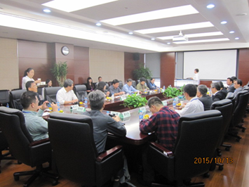 圖3 上海市環境監測中心交流座談情形